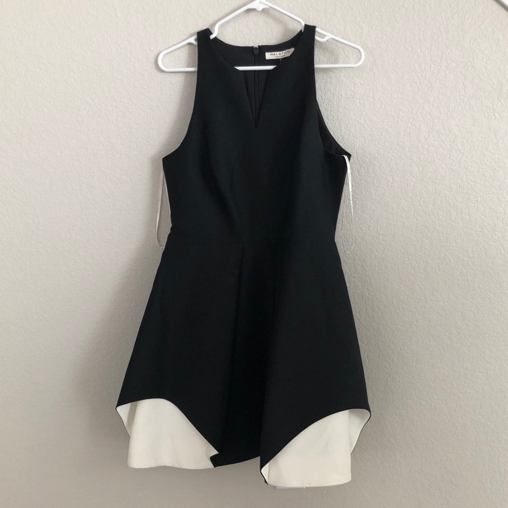 ✨RARE ✨Halston Heritage Fit-and-Flare dress